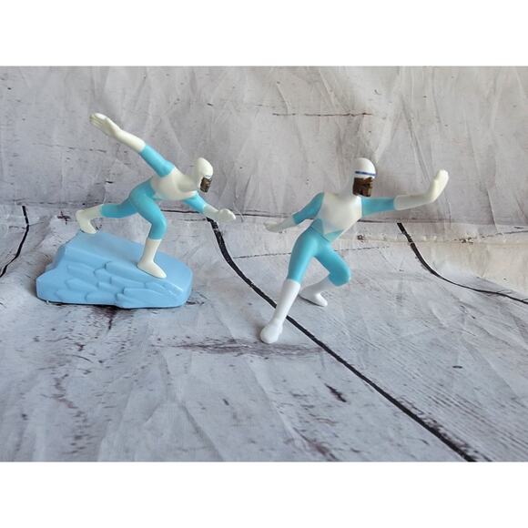 Lot 2 FRO zone Lucius 3.5in Action Figure McDonald's Disney Pixar Incredibles - Picture 2 of 7